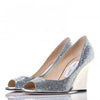 Jimmy Choo Shoes Medium | US 9 Glitter Fabric Baxen Peep Toe