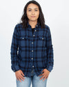 Joe's Jeans Clothing XS Flannel Button Down