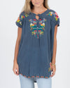 Johnny Was Clothing XS Embroidered Blouse