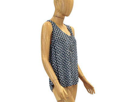 Joie Clothing Medium Elephant Print Silk Tank