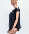 Joie Clothing Small Cut Out Sleeve Off the Shoulder Top