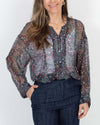 Joie Clothing Small Floral Silk Blouse