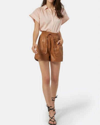 Joie Clothing XS "Regan" Vegan Leather Shorts