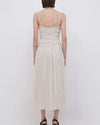 Jonathan Simkhai Clothing Medium | 8 "Venus" Pleated Midi Dress