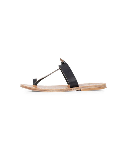 K. Jacques St. Tropez Shoes Medium | US 9 Flat Leather Sandals