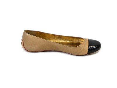 Kate Spade New York Shoes Medium | US 8 "Tabitha" Flat with Patent Cap Toe Ballet Flat