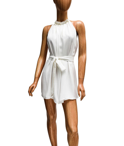 Keepsake Clothing Small Halter Romper with Waist Tie