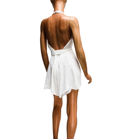 Keepsake Clothing Small Halter Romper with Waist Tie