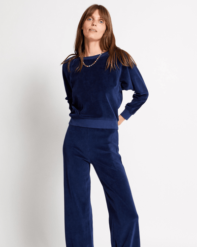Kondi Clothing XS The Saba Raglan Top In Velour