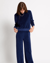 Kondi Clothing XS The Saba Raglan Top In Velour