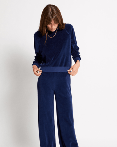 Kondi Clothing XS The Saba Raglan Top In Velour