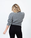 L'Academie Clothing Small Grey Cropped Sweater