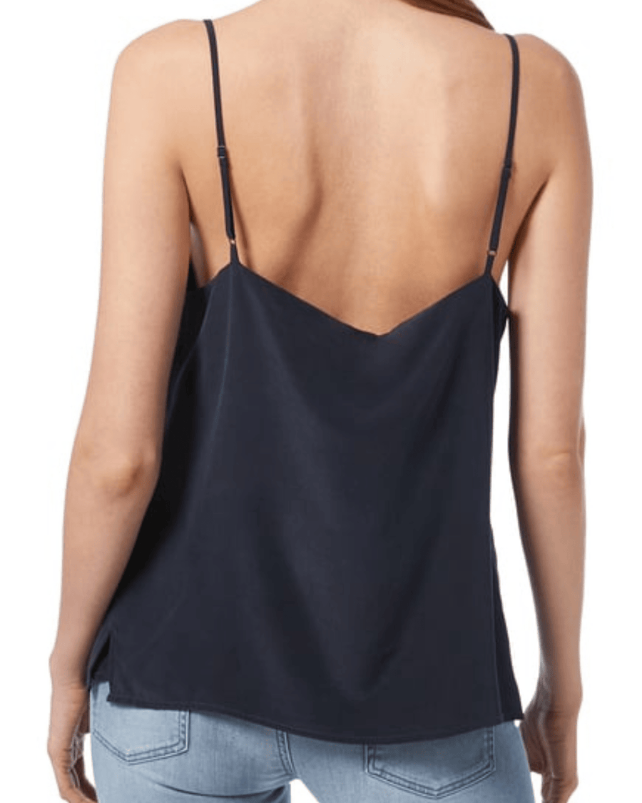 L'Agence Clothing Medium Jane Silk Spaghetti Strap Top