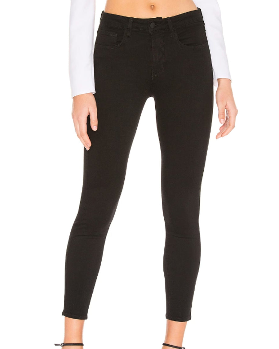 L'Agence Clothing XS | 25 "Margot" Black Skinny Jeans