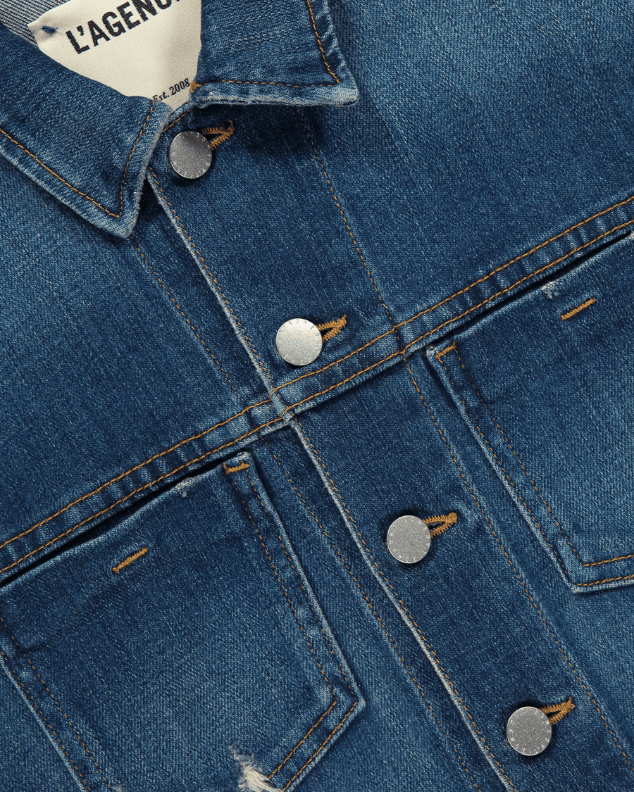 L'Agence Clothing XS Celine Denim Jacket