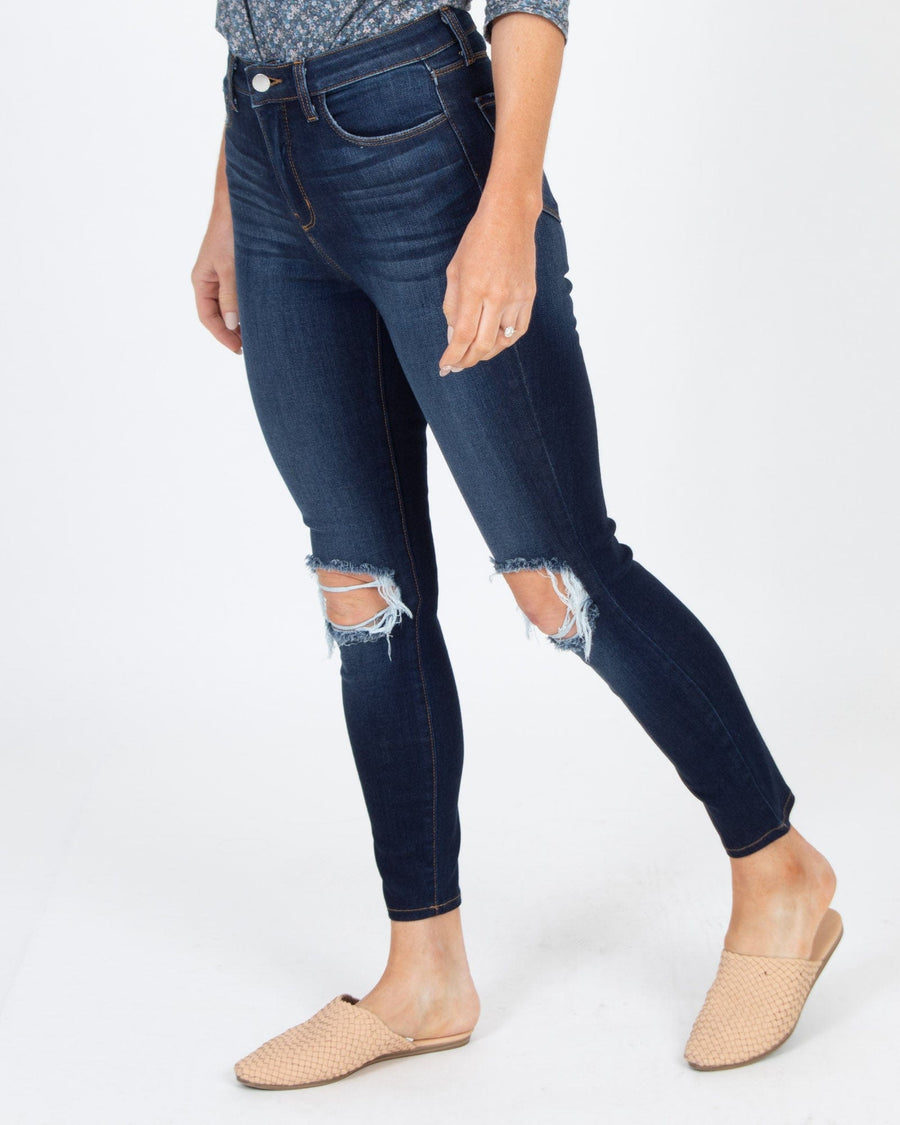 L'Agence Clothing XS | US 25 Distressed Skinny Jeans