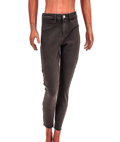 L'Agence Clothing XS | US 25 High-Rise Margot Skinny Jeans in Dark Olive