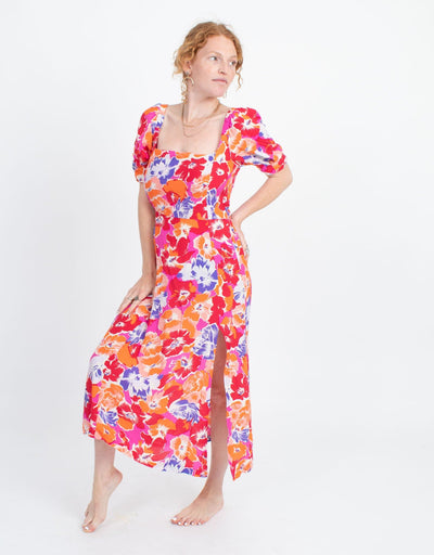 L*SPACE Clothing Small Floral Maxi Dress