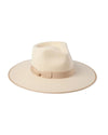 Lack of Color Accessories Medium Ivory Rancher Wide Brim Hat