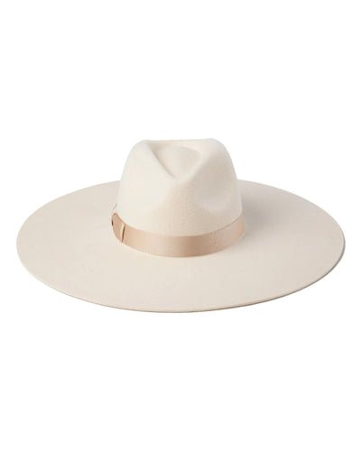 Lack of Color Accessories Medium Montana Ivory Bone Wide Brim Hat