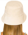 Lack of Color Accessories Small "Wave" Bucket Hat in "Beige Terry"