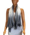 Le Camp Accessories One Size Grey Rectangle Scarf