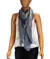 Le Camp Accessories One Size Grey Rectangle Scarf