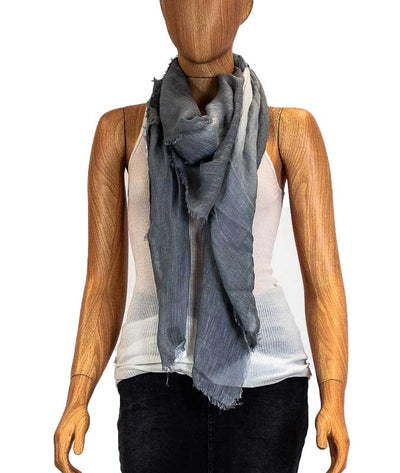 Le Camp Accessories One Size Grey Rectangle Scarf