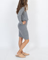LEITH Clothing Small Grey Ruched Dress