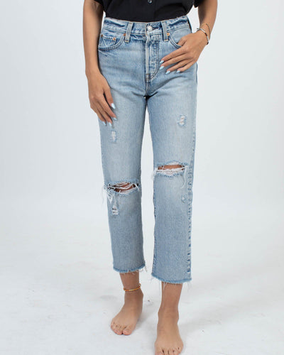 Levi Strauss Clothing XS | US 25 Distressed Jeans