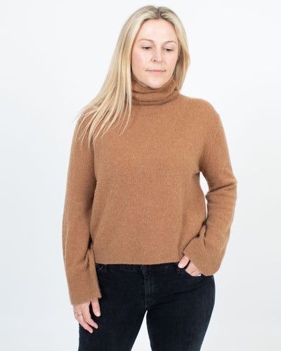 LINE Clothing Small Cashmere Turtleneck Sweater