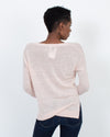 LINE Clothing Small Pink Linen Sweater