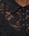 Lioness Clothing Small Black Swan Polo
