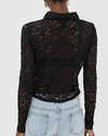 Lioness Clothing Small Black Swan Polo
