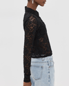 Lioness Clothing Small Black Swan Polo