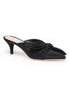 Loeffler Randall Shoes Medium | 8.5 "Jade" Kitten-Heel Bow Mules