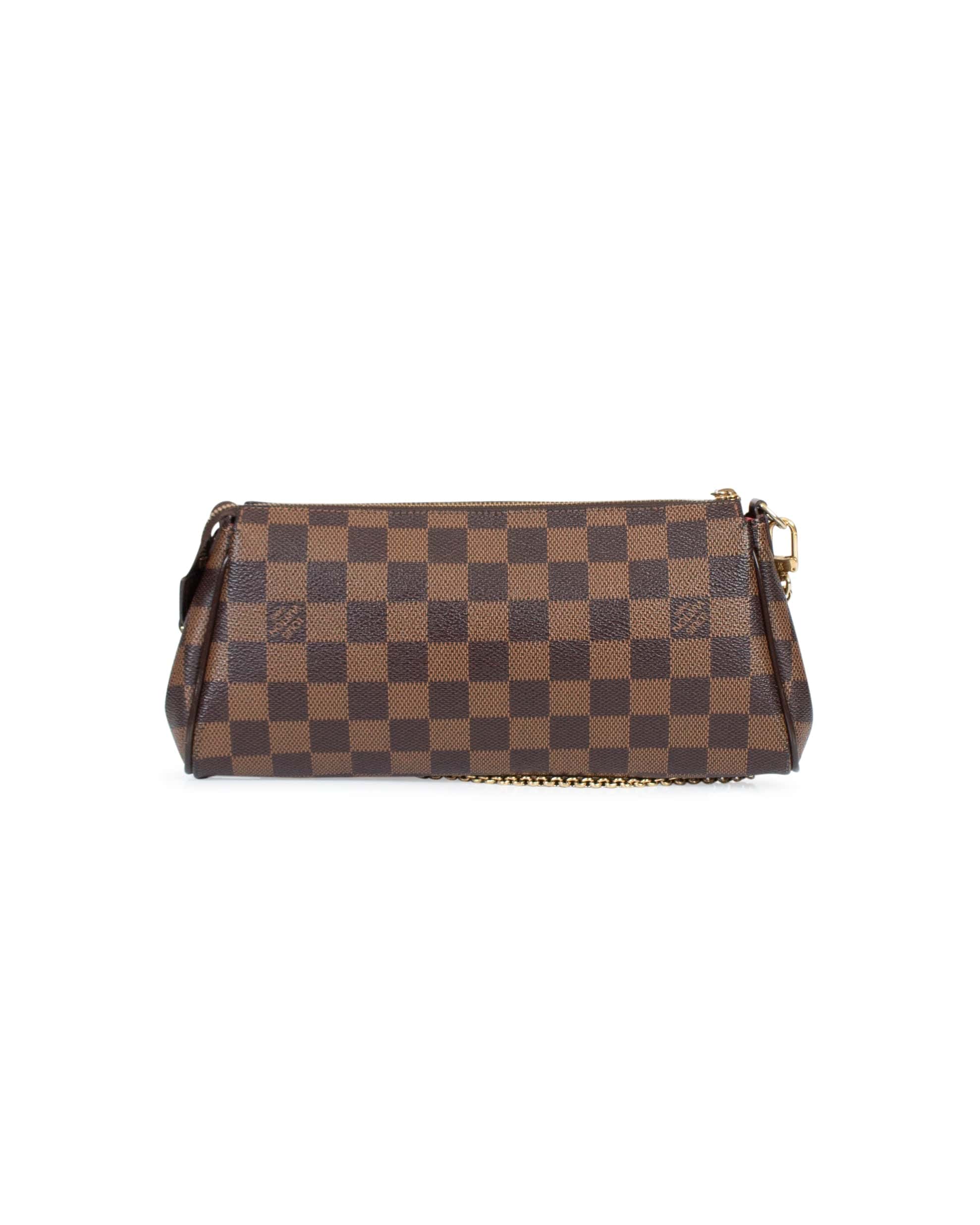 Louis Vuitton Damier Ebene Pochette Eva Bag