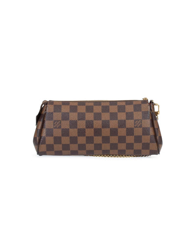 Louis Vuitton Bags Small "Damier Ebene Pochette Eva with Strap"