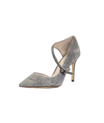 Louise et Cie Shoes XS | US 6.5 Grey Pointed Toe Heels