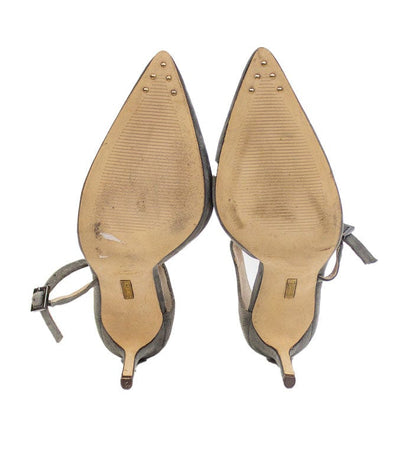 Louise et Cie Shoes XS | US 6.5 Grey Pointed Toe Heels