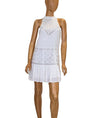 Lovers + Friends Clothing XS High Neck Mini Crochet Dress