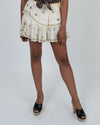 LoveShackFancy Clothing Medium Embellished Mini Skirt