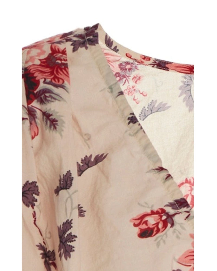 LoveShackFancy Clothing XS Love Shack Fancy Floral Button Top