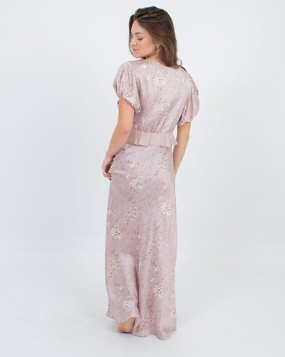 LoveShackFancy Clothing XS | US 0 Floral Maxi Dress