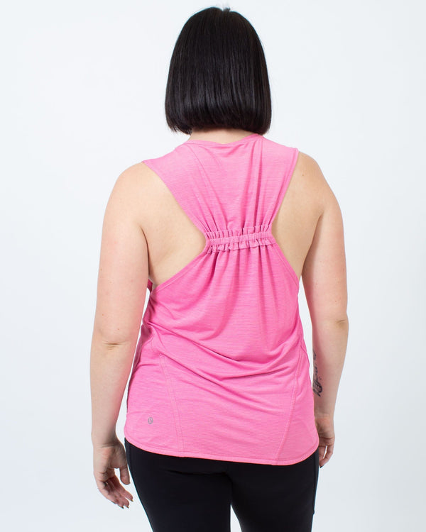 Hot Pink Exercise Tank The Revury