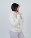 Lululemon Clothing Medium | US 8 Cream Fleece Lined Sweatshirt