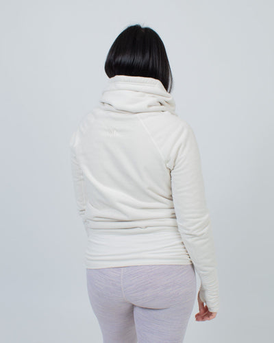 Lululemon Clothing Medium | US 8 Cream Fleece Lined Sweatshirt