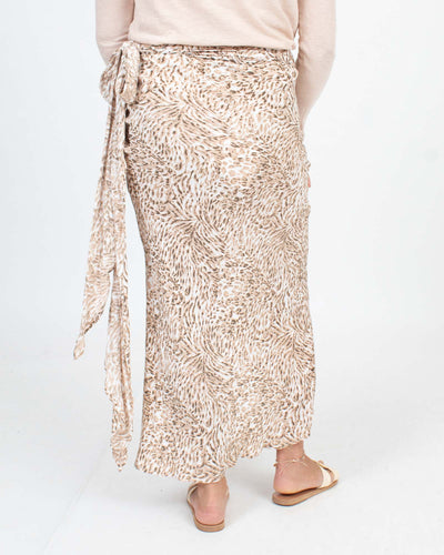 LUSANA Clothing Small "Marilyn Skirt" in Safari Print