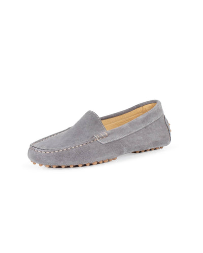 M. GEMI Shoes Medium | US 8 "Felize Suede" Loafer in Gray