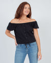 Madewell Clothing Medium Faux Button Top